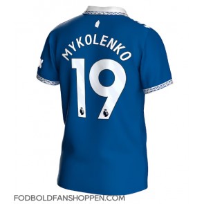 Everton Vitaliy Mykolenko #19 Hjemmebanetrøje 2023-24 Kortærmet